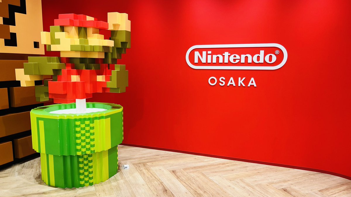 ARandom_Toad's tweet image. I visited Nintendo OSAKA today!