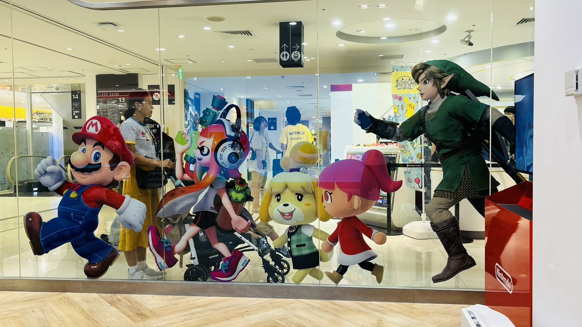 ARandom_Toad's tweet image. I visited Nintendo OSAKA today!