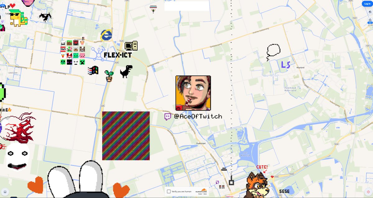 AceOfTwitch 👑 Flashbang King 🔜TwitchCon EU (@aceoftwitch) on Twitter photo One of my good friends drew me on WPLACE
Honestly, one of the coolest and sweetest thing someone has gone out of their way to do for me
LOOK AT IT! One of my good friends drew me on WPLACE
Honestly, one of the coolest and sweetest thing someone has gone out of their way to do for me
LOOK AT IT!