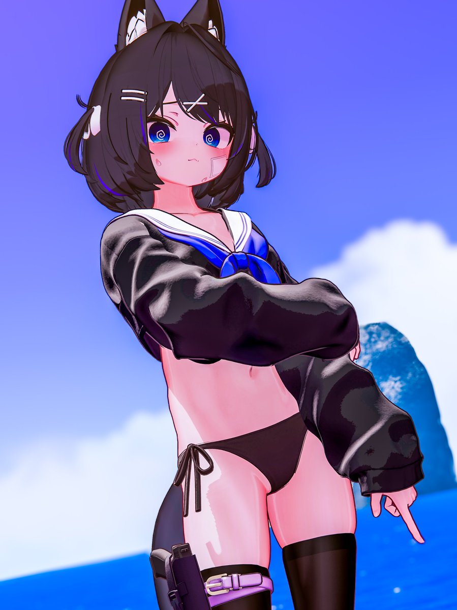 ㅇ..와......

......이정도 노출 있는 옷도 처음이라 완전 부끄러워..