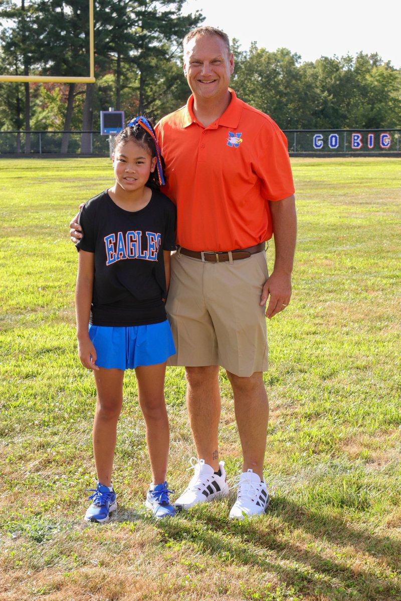 It’s game week!! Go Eagles 
Dexter-Senior
Quincy-Sophomore 
Jason-Head Coach year 19
Poppy-1st year manager!!
#FootballFamily