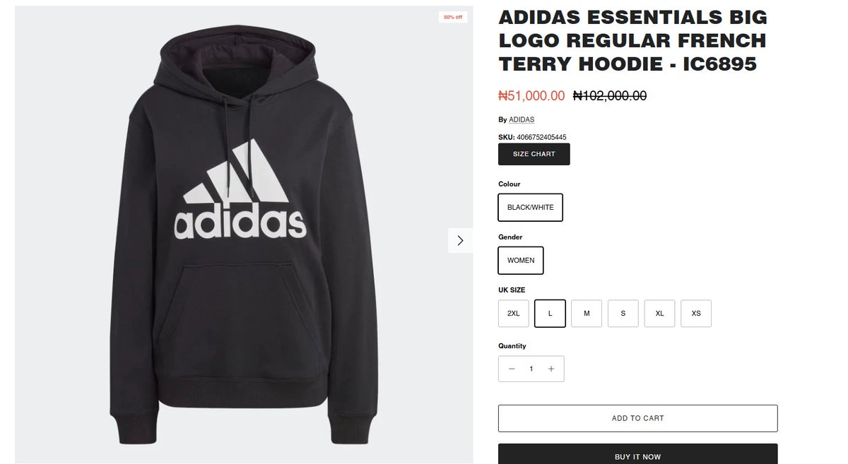 Rocking an Adidas hoodie isn’t just about style—it’s about confidence. Winning this hoodie from @geegpay_hq x <a href="/adidas/">adidas</a> will keep me comfortable and motivated as I chase my ambition of building my tech career and leveling up in sports/fitness. 

#RaenestPerks #RaenestXAdidas