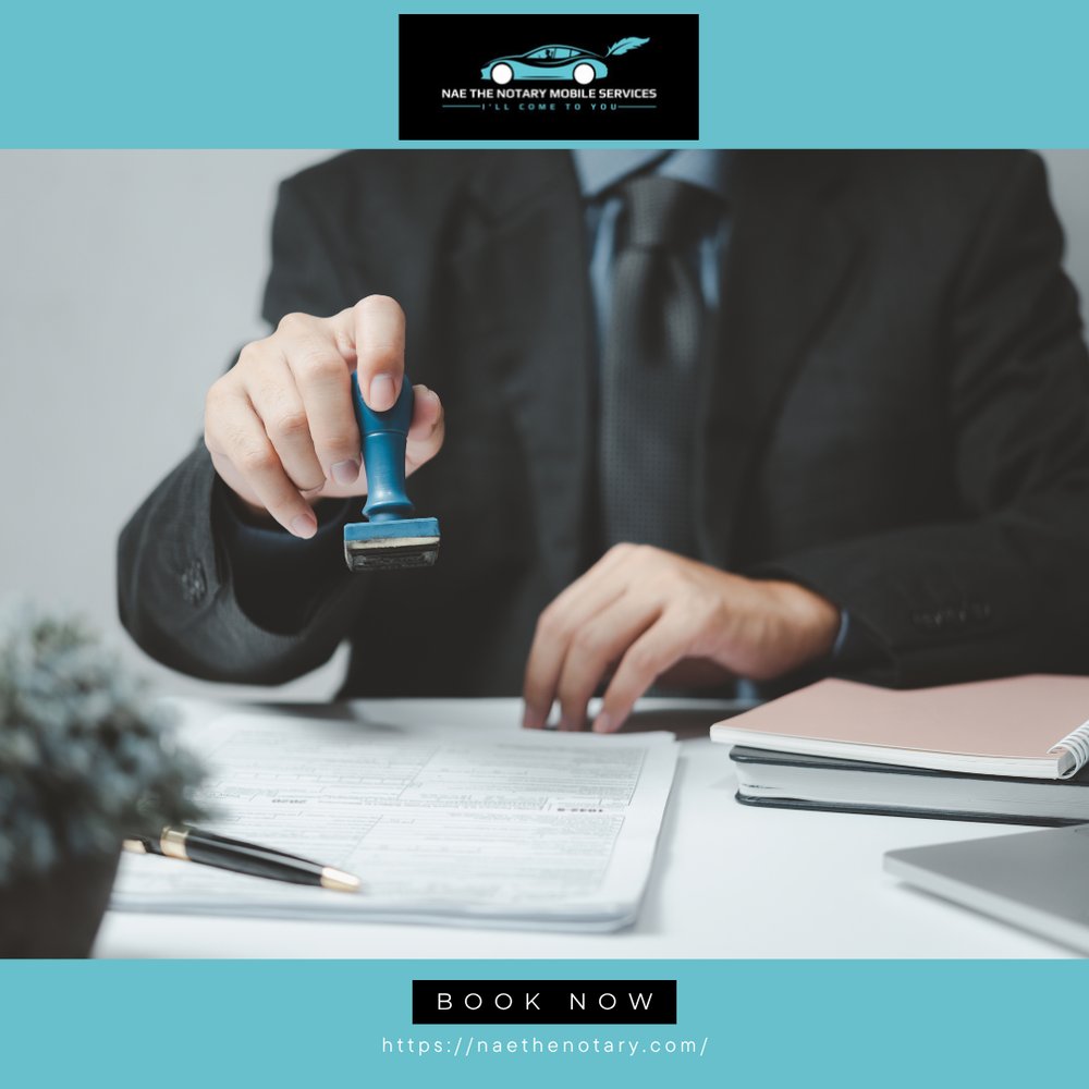 naethenotary's tweet image. From legal contracts to permits, I handle all types of business document notarization services. Contact me today to keep your business moving forward!
#BusinessDocumentNotarization
naethenotary.com/business_docum…