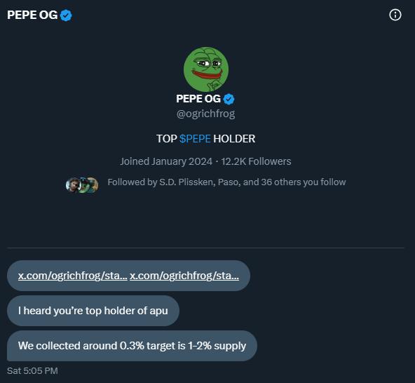 TheBelloDonna's tweet image. PLEASE STAY CLEAR FROM SCAMMER @ogrichfrog 

He followed me, then DMed me asking for money.  I thought it was strange but gave him the benefit that he had good intentions, wanting to help the OG $APU community on SOL so I sent him some #solana to a "marketing" wallet he created.…