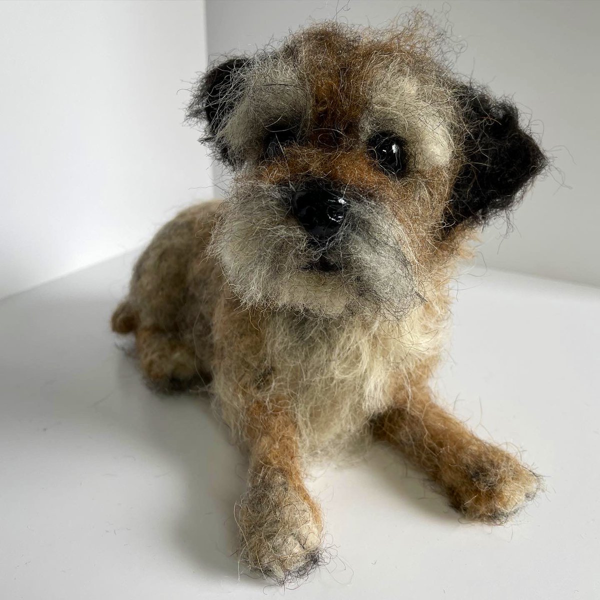 A needle felted portrait for  #internationaldogday2025