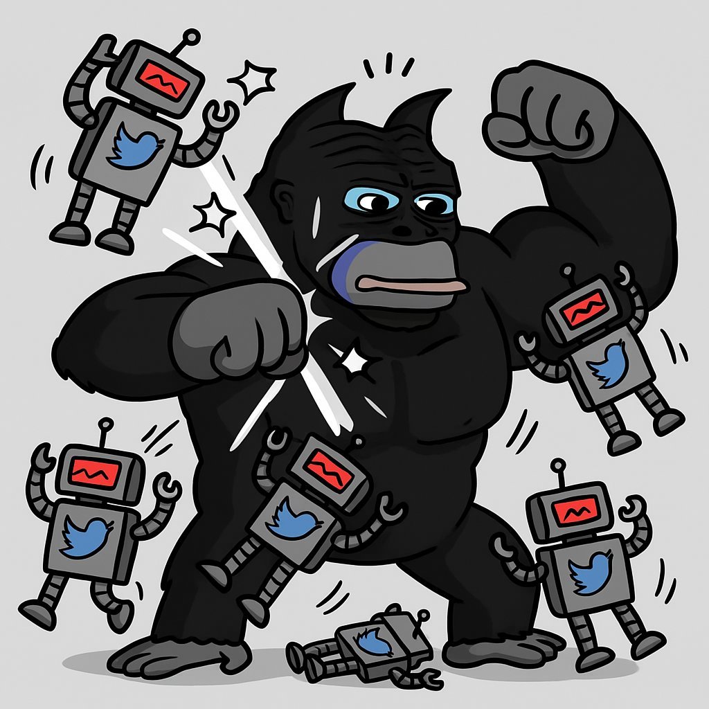 WHAT DO WE SAY TO PEOPLE WHO BOT THEIR $RICE $RONKE CONTENT?

NOT TODAY <a href="/RonkeOnRon/">Ronin Monke</a>