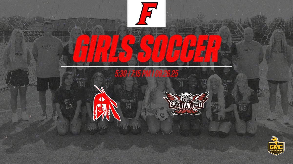 It's A Home &amp; @GMCSports Opener for Girls Soccer Tonight!

Indians vs. Firebirds
Tickets: bit.ly/FHSTickets
Watch Live: bit.ly/WATCHFF

#FairfieldPride #OneTribe