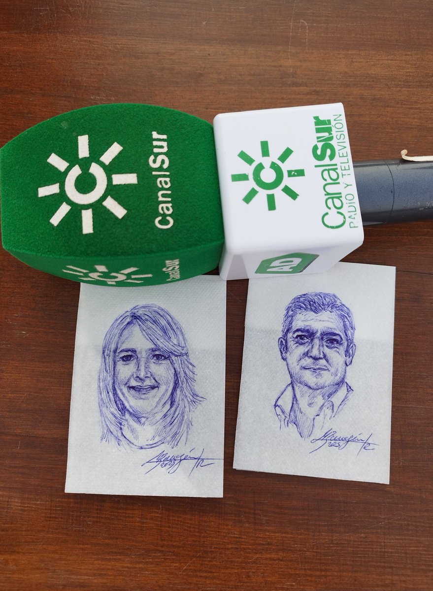 Manuel Barragán Rasero (@arte_mbr) on Twitter photo Que buen ratito hemos pasado hoy en <a href="/adirecto/">Andalucía Directo ❎</a>
Y como no podía ser de otra manera dos servilletas de <a href="/ModestoBarragan/">Modesto Barragán</a>  y Paz Santana
#ServilletasconArte #Servilleteando Que buen ratito hemos pasado hoy en <a href="/adirecto/">Andalucía Directo ❎</a>
Y como no podía ser de otra manera dos servilletas de <a href="/ModestoBarragan/">Modesto Barragán</a>  y Paz Santana
#ServilletasconArte #Servilleteando