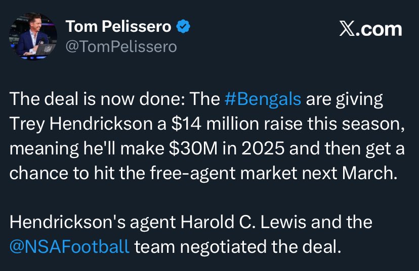 My “April Fools Day joke” was pretttttttttty close. If only the Bengals would have given the future guarantees…