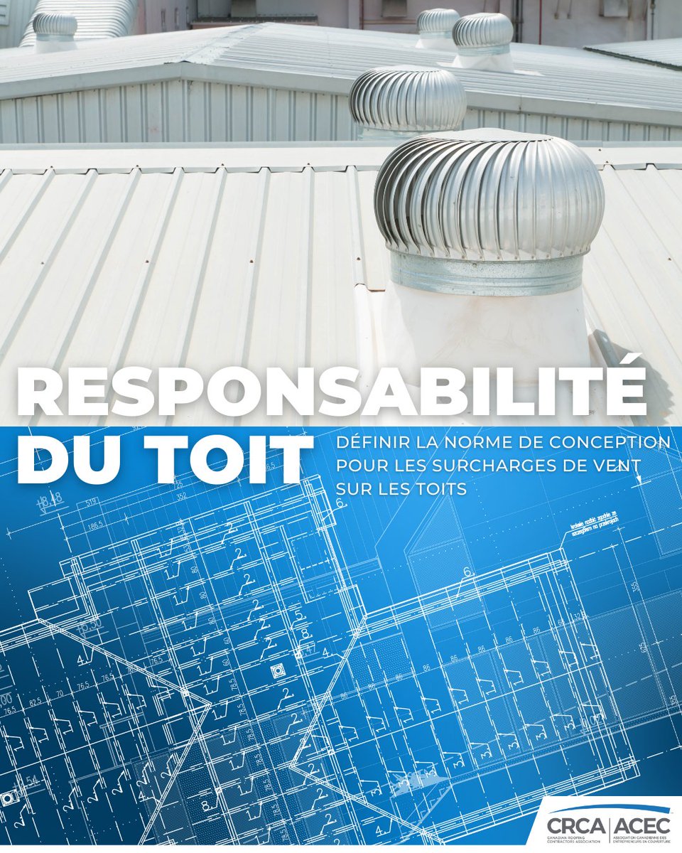 Strong roofs start with strong design. 🏗️

In November 2023, CRCA released a pivotal document highlighting the importance of wind loads and #roof design responsibilities. With both the National Building Code of Canada (NBC) and CSA A123.21 standard reinforcing that roofs are