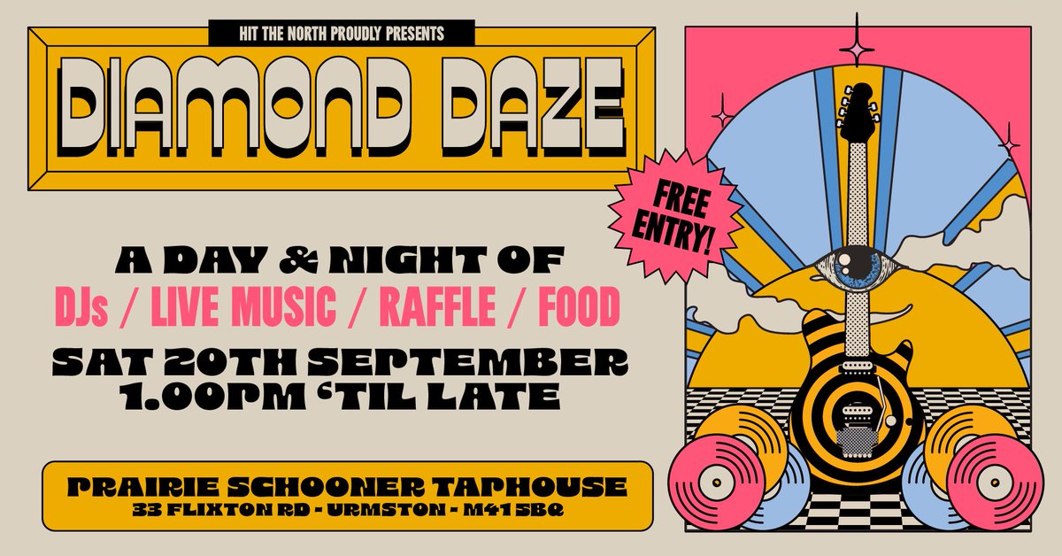 Evening all. As the sun sets  over another day in the promised land it’s time to meet another Diamond Daze DJ. You’ll all know this guy from afternoons spent crate digging in his shop. You guessed it, the one &amp; only Music For The Soul 👍