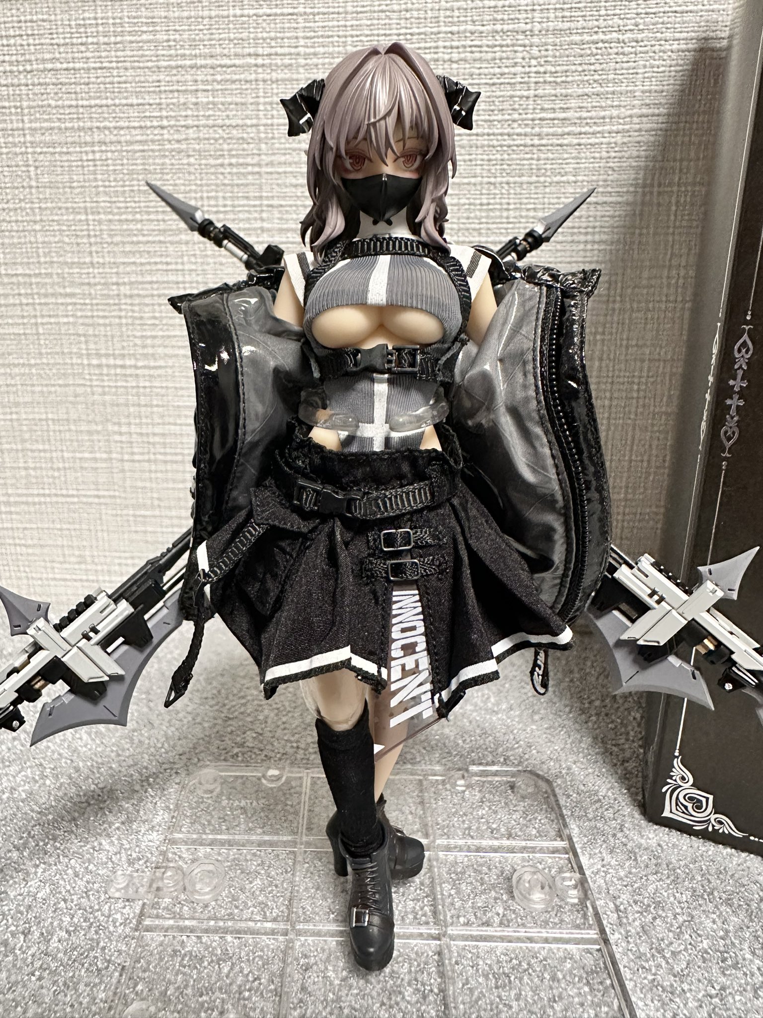 未開封 ハスキ サキュバスシスター フリーデ 通常版 完成品フィギュア HASUKI・R.Z.】サキュバスシスター フリーデ ・完成品可動