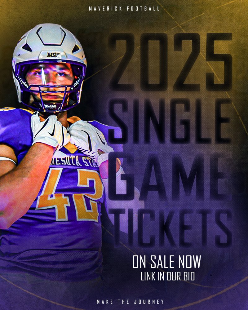 Minnesota State Football (@minnstfootball) on Twitter photo We are 24 hours away from kickoff against <a href="/NWBearcat_FB/">Northwest Football</a>
Purchase your tickets at msumavericks.com/Singlegame We are 24 hours away from kickoff against <a href="/NWBearcat_FB/">Northwest Football</a>
Purchase your tickets at msumavericks.com/Singlegame
