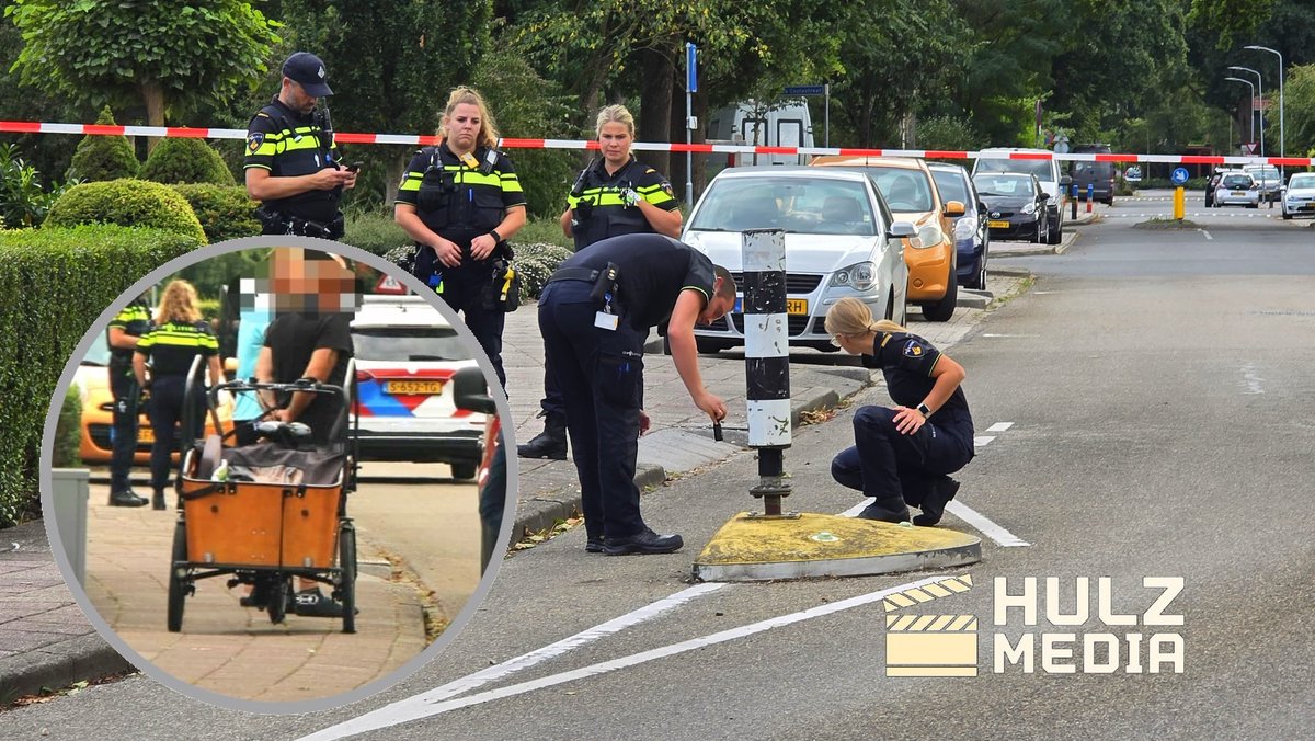 Vrouw ernstig gewond na ongeval met bakfiets in Nunspeet