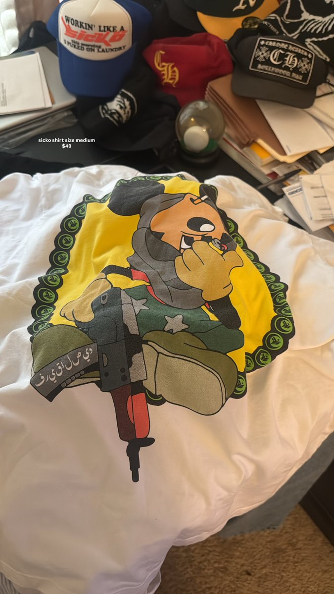 sicko shirt for sale size medium $40