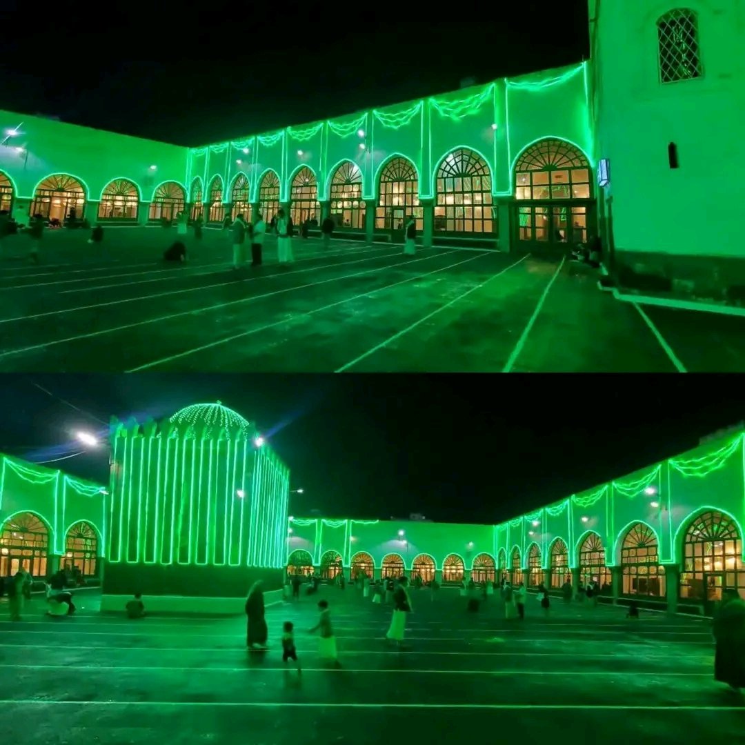 من يُحب النبي يصلي عليه وعلى آله الطيبين الطاهرين

اللهم صل على محمد وآل محمد 💚

#المولد_النبوي_الشريف 1447هـ 
#الجامع_الكبير_بصنعاء