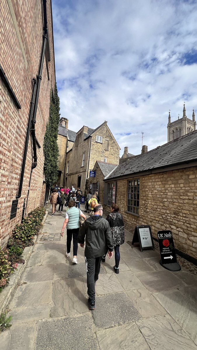 Un poco de aire campestre y medieval! 
Que hermoso es Stamford