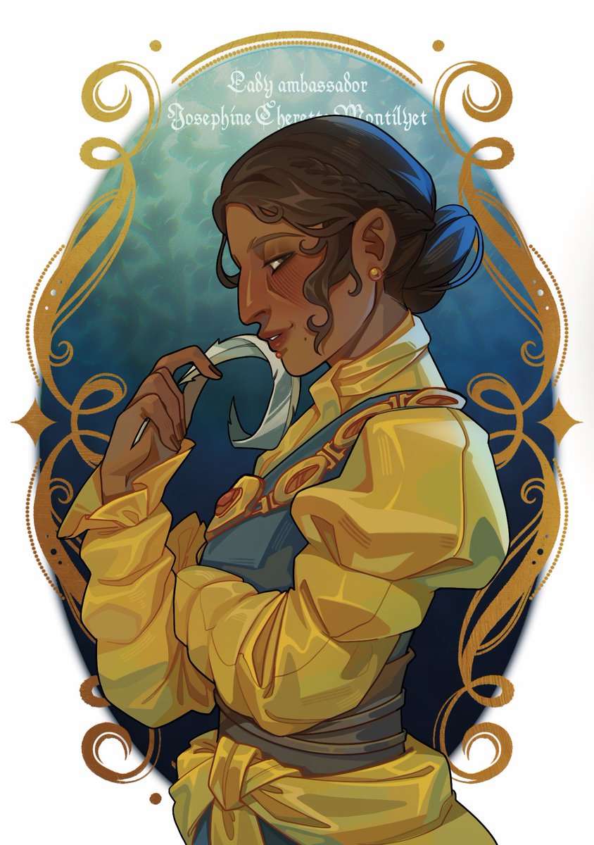 madni_art's tweet image. Lady ambassador ✨

#dragonage #dragon_age