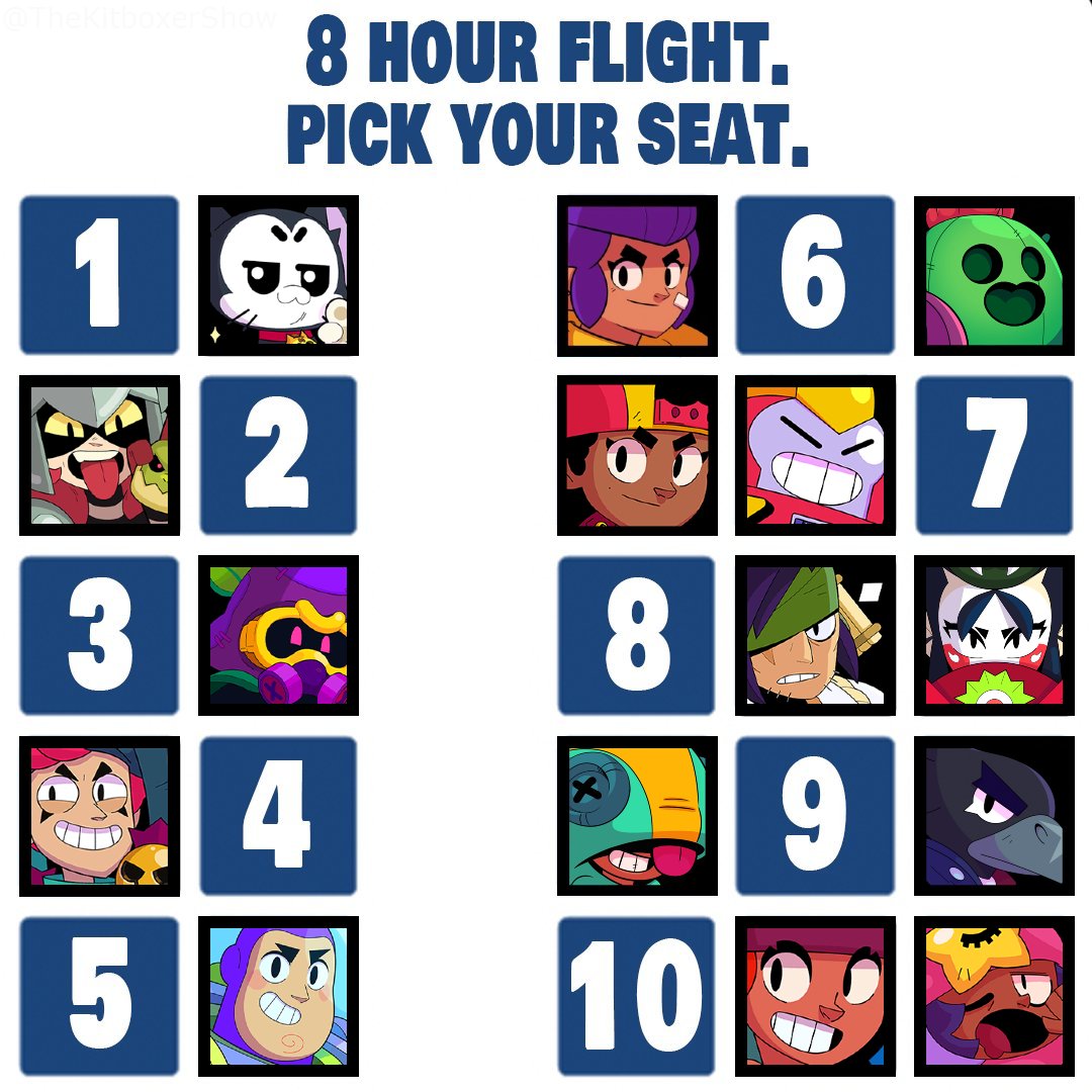 TheKitboxerShow's tweet image. You're stuck on a 8 hour flight, pick your seat