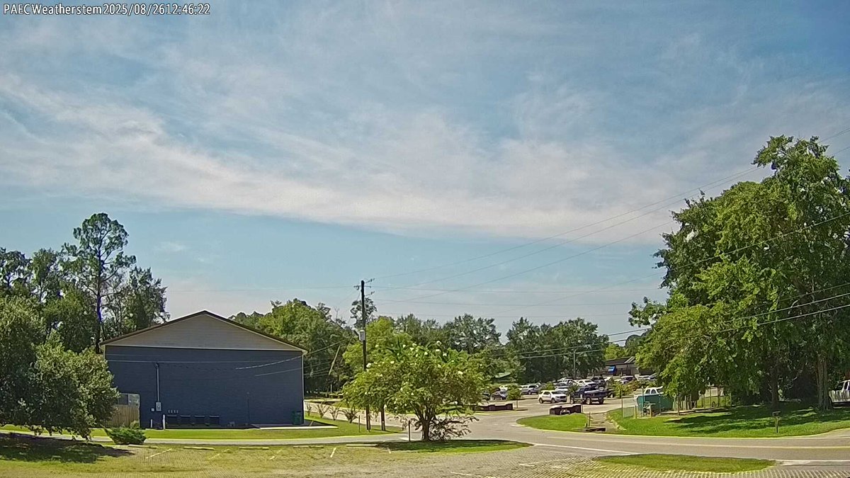 PAEC's Weather Camera is up.  For a look at current weather conditions here in Chipley, visit  paec.org  and click on the Weather Stem link, or click here. washington.weatherstem.com/paec   Thanks to the Florida Learning Alliance (FLA) for funding this purchase.