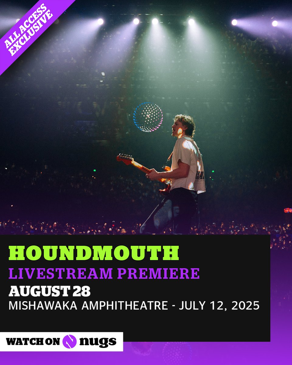 nugs.net (@nugsnet) on Twitter photo there's nothing quite like a show at <a href="/themishawaka/">Mishawaka Amphitheatre</a>. this thursday at 7 pm ct, catch the video premiere of @houndmouth's july tour stop in the rockies. watch live with an All Access subscription ➡️ 2nu.gs/WatchLive there's nothing quite like a show at <a href="/themishawaka/">Mishawaka Amphitheatre</a>. this thursday at 7 pm ct, catch the video premiere of @houndmouth's july tour stop in the rockies. watch live with an All Access subscription ➡️ 2nu.gs/WatchLive