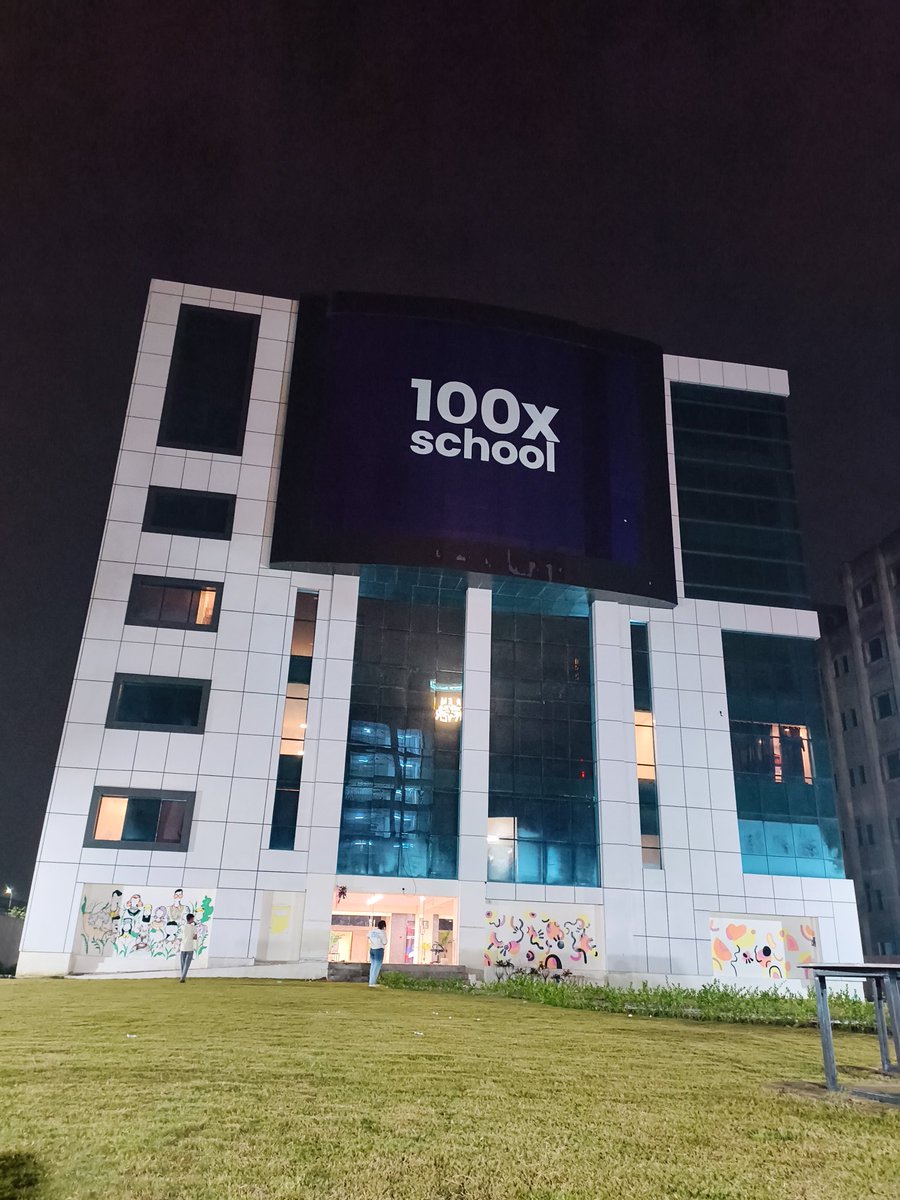Pratik khaire (@pratik_khaire__) on Twitter photo Finally on campus at <a href="/100xSchool/">100xSchool</a> , and the energy is already electric.
The next chapter of my developer journey starts tonight. Let's get it! 🔥
#100x #buildinpublic #LearnInPublic #Developer Finally on campus at <a href="/100xSchool/">100xSchool</a> , and the energy is already electric.
The next chapter of my developer journey starts tonight. Let's get it! 🔥
#100x #buildinpublic #LearnInPublic #Developer