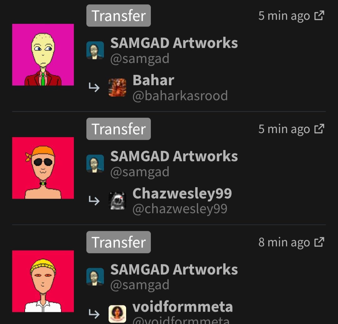 Some people already are done with mission 3 , the 6 first got a free <a href="/PeopleNft/">NFT-people</a> .. and <a href="/SketchLight_ray/">Sketchlight - NFT.NYC 2025</a>  got two cause i was not sure of the account🤣

Much love yall