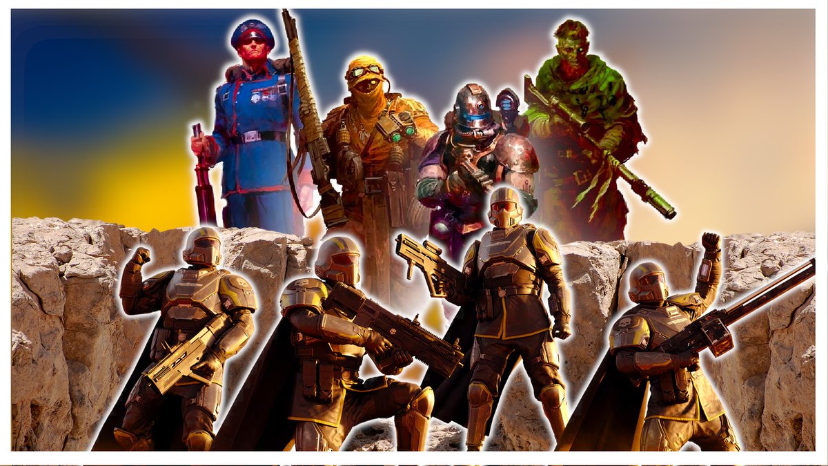 3Dhero17's tweet image. What if the warhammer 40k  astra militarum gave there aid to the helldivers, in the form of a legendary warbond?
youtu.be/00wwbVVcrLI - Watch Here!
#Helldivers2 #Helldivers2Community