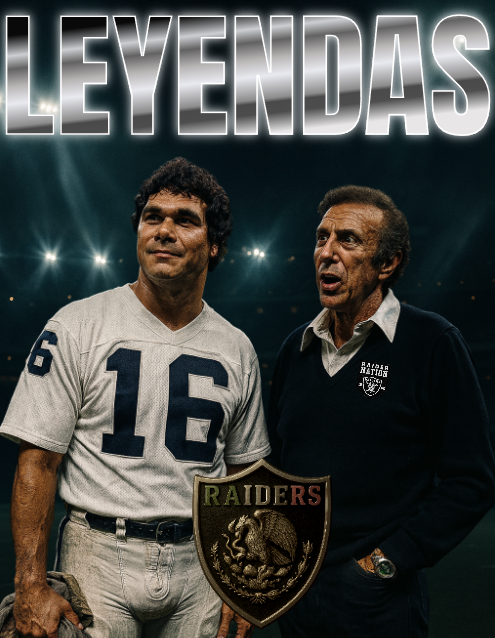 Legends like Tom Flores and Jim Plunkett opened the door, inspiring generations of Latinos to proudly join Raider Nation 🇲🇽🏈#RaiderNation #raiders #laraza