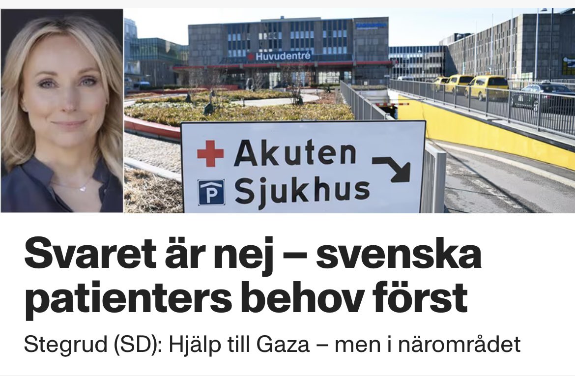 Debatten fortsätter men vi står fast: svensk vård skall i första hand ges till svenska medborgare.