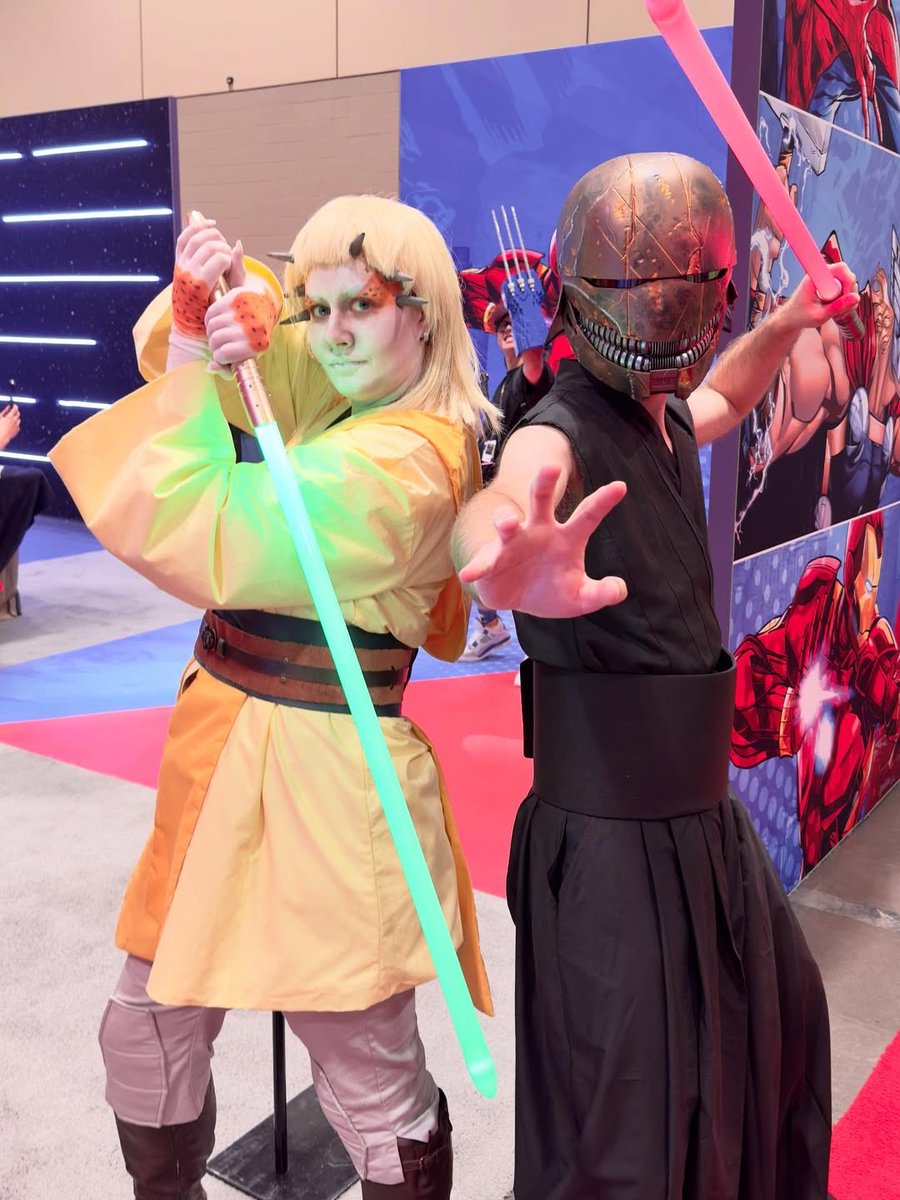 THE ACOLYTE’s Jecki Lon &amp; Qimir cosplayers spotted at Fanexpo Canada

📸 IG jeffkingtv #AcolyteSummer #RenewTheAcolyte