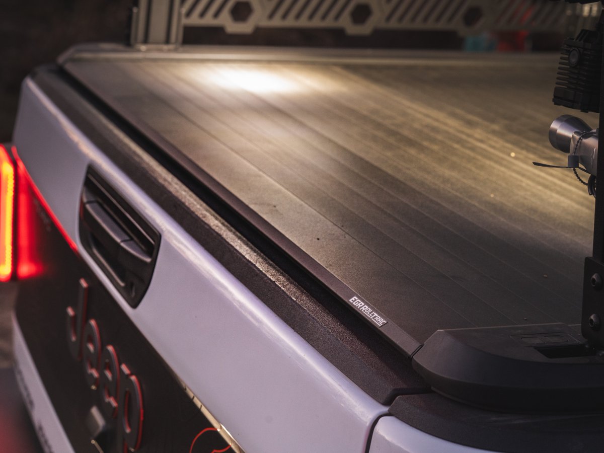 RollTrac security starts with lockable, heavy-duty aluminum slats and a low-profile design. Protect tools, gear, and weekend cargo with electric convenience and real theft deterrence. 
#RollTrac #TruckBedCover #SecureYourTruck #ElectricTonneau #TruckUpgrades