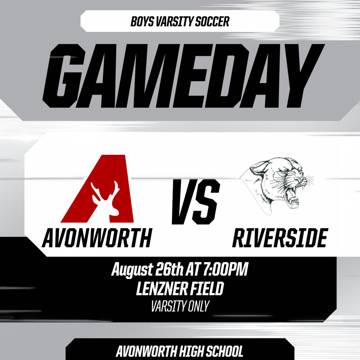 Avonworth Boys Soccer season opener tonight! GO LOPES!