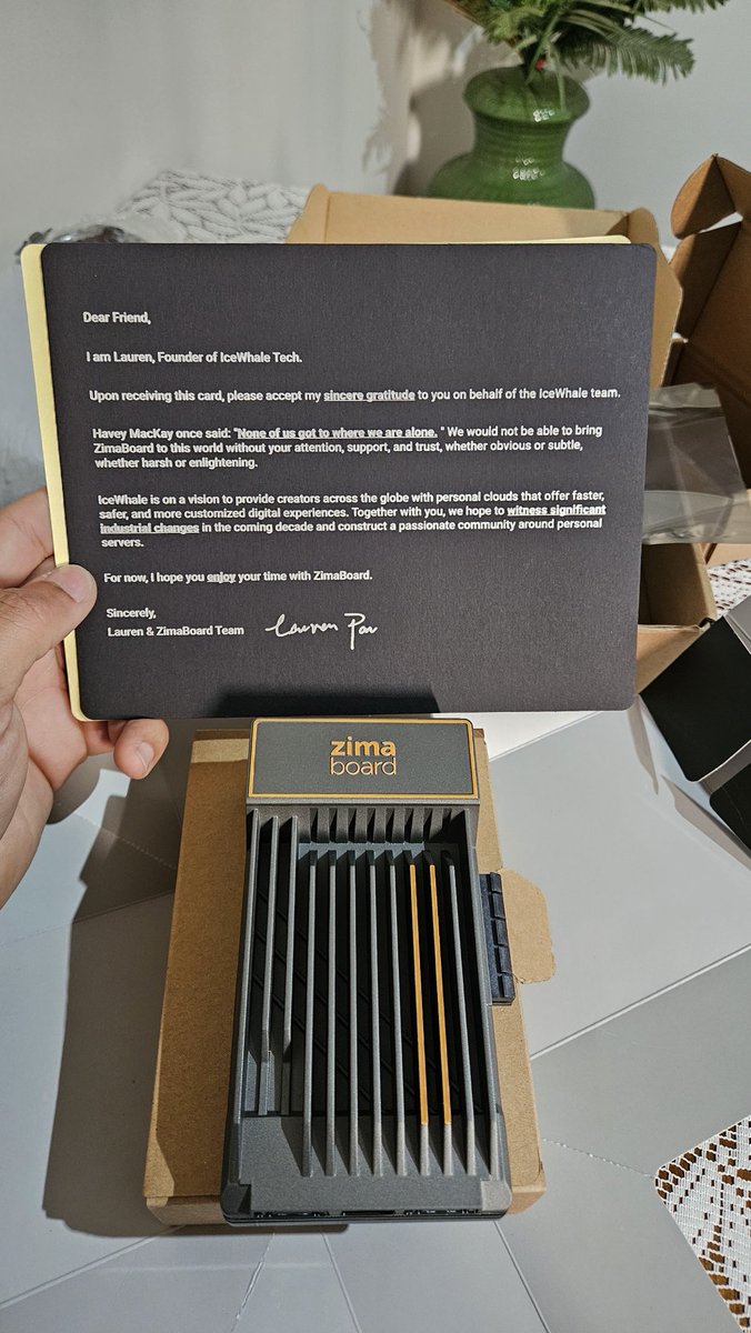 Celinho_vp's tweet image. Tanks @ZimaSpace #zimaboard #zimaos #OpenSource 🤗🥰