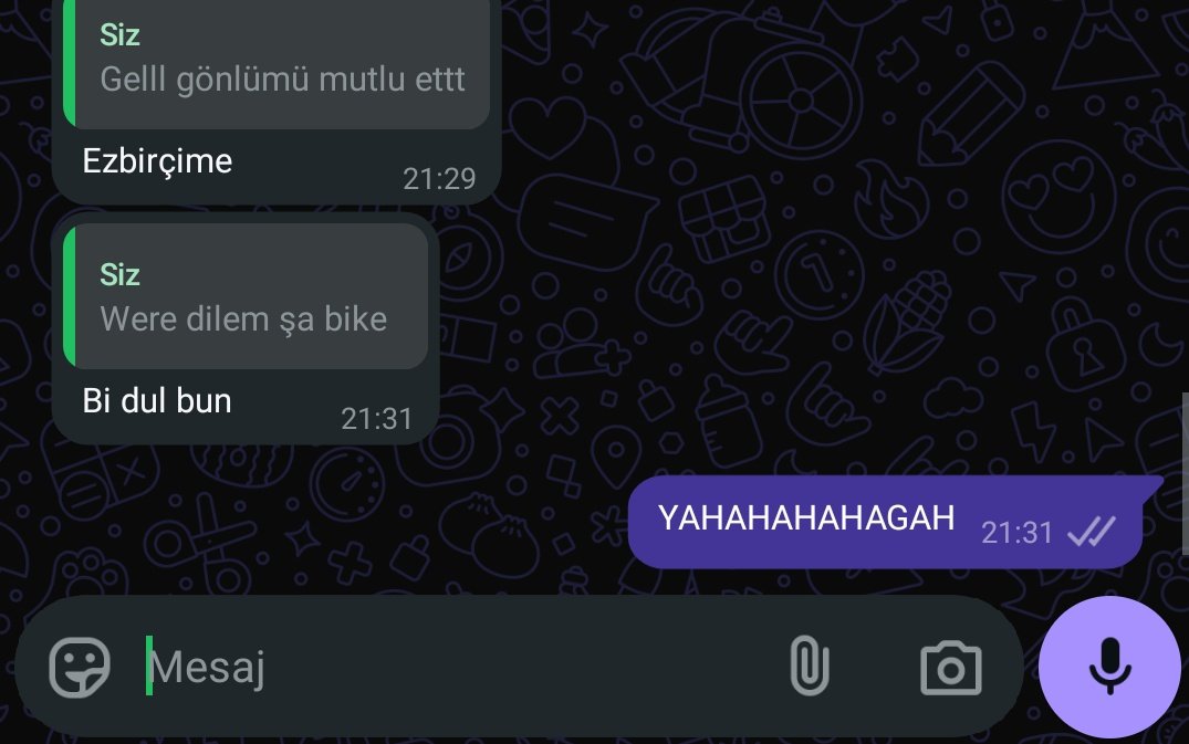 Bi dul bul mu yazmış anlamadım ki