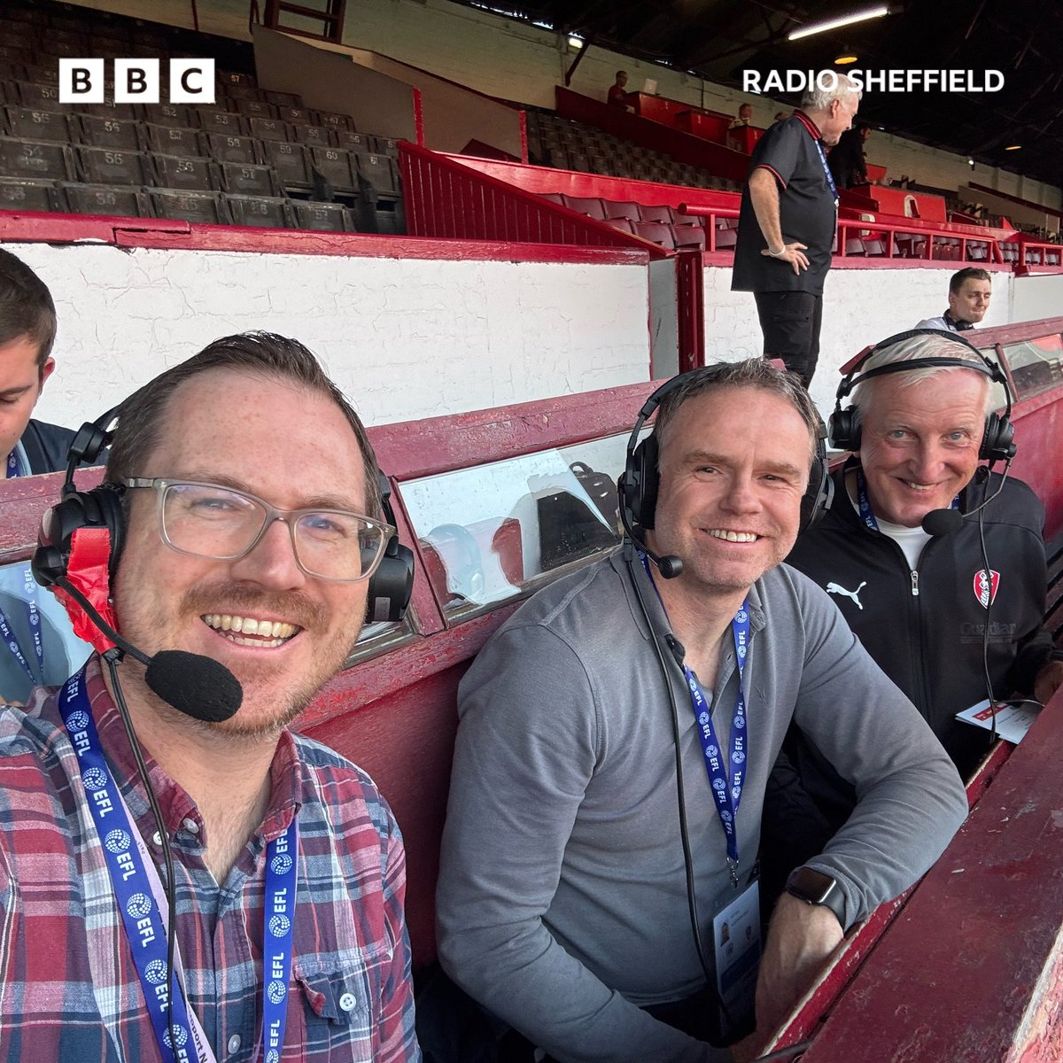 Adam Oxley (@adam3oxley) on Twitter photo Ready to go with <a href="/AdiMoses5/">Adi Moses</a> and <a href="/ronniemoore53/">ronnie moore</a> on <a href="/footballheaven/">Football Heaven</a> as Barnsley host Rotherham for a place in <a href="/Carabao_Cup/">Carabao Cup</a> round three.
The Reds have won the last six meetings between the sides, and havenโt lost to the Millers since 1982.
#BarnsleyFC | #RUFC | <a href="/BBCSheffield/">BBC Sheffield</a> Ready to go with <a href="/AdiMoses5/">Adi Moses</a> and <a href="/ronniemoore53/">ronnie moore</a> on <a href="/footballheaven/">Football Heaven</a> as Barnsley host Rotherham for a place in <a href="/Carabao_Cup/">Carabao Cup</a> round three.
The Reds have won the last six meetings between the sides, and havenโt lost to the Millers since 1982.
#BarnsleyFC | #RUFC | <a href="/BBCSheffield/">BBC Sheffield</a>