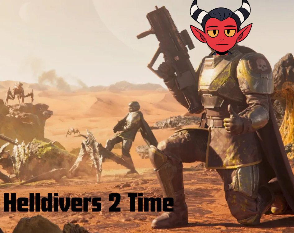 meatzad's tweet image. 🔴LIVE🔴 

 Let&apos;s get back into some halo i mean helldivers 2 earn some medals and get more gear and kill lot stuff but lets get into our hellpod.

twitch.tv/meatzad 
#helldiver2 #twitch #Helldivers2Community