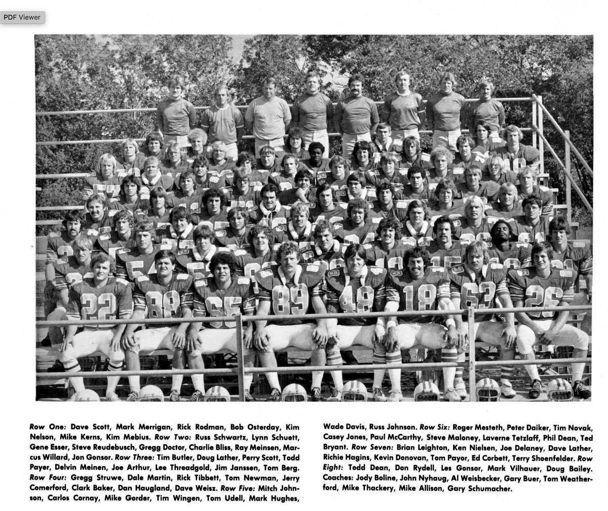 jpapendick's tweet photo. Kim Nelson is the winningest high school football coach in South Dakota history. Nelson is considered one of the best innovators in the history of the game.

At Lake Benton (MN) High School, Nelson played for his dad and legendary Hall of Fame coach Andy Nelson, and as a three-year starting QB, All-Stater Kim led his team to win 34 of 38 games, his last 21 in a row and the 1973 Minnesota State Nine-Man Championship.

Nelson was not only a multi-sport star in high school, but also at Dakota State University where he played football, basketball and baseball. He was a team captain in all three sports for the Trojans. He also helped the school to an 18-2 football record in 1976 and 1977 and two national rankings in the top 10.

Please join us as we celebrate Kim as part of the 2025 induction class for the South Dakota Sports Hall of Fame on Sept. 14 at the Sioux Falls Convention Center. Social hour and media availability of inductees begins at 4:30 p.m. Dinner is at 6 p.m., and the program begins at 7 p.m.

Tickets: https://t.co/XOPYpBsrmE

@DakotaState @DSUFootball @DSU_Athletics