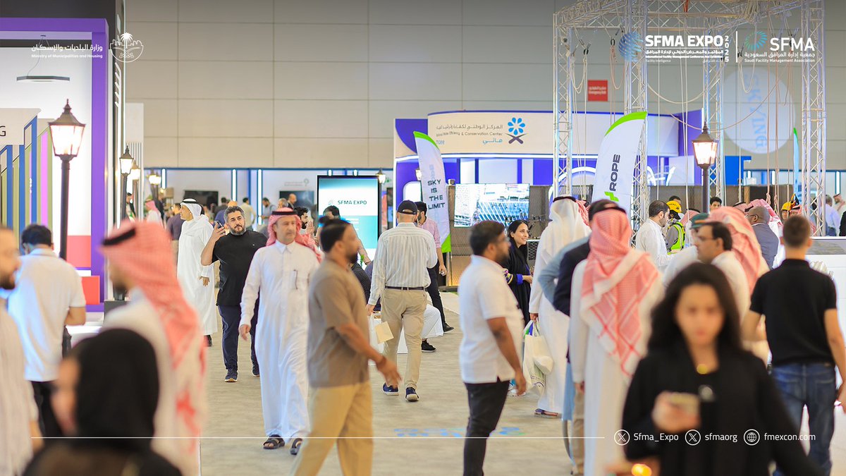 مشاهد من اليوم الأخير في المؤتمر والمعرض الدولي لإدارة المرافق 2025، حيث يتوافد الزوار وتتواصل الفعاليات التفاعلية التي أبرزت أحدث الحلول والابتكارات في #إدارة_المرافق.

#SFMAexpo2025