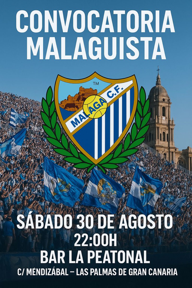 Conquistemos Gran Canaria ✈️ 💙 #ontour #malagacf #malaga #laspalmas