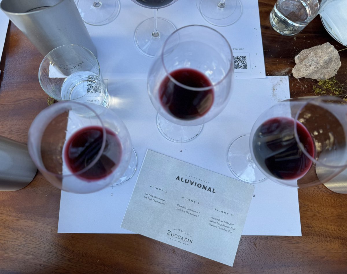 Imperdible master class de la mano de Lau Principiano y Martín Di Stefano en la presentación del nuevo Zuccardi Aluvional San Pablo