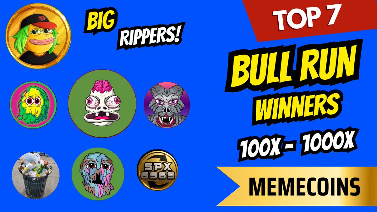 100xCryptoGems (@felixcryptox) on Twitter photo 🚨100X-1000X BULL RUN WINNERS🚨
👉 TOP 7 *BIG RIPPER* MEMECOINS THAT COULD PUMP LIKE CRAZY!!
<a href="/Mindfak_mf/">MindFak</a>
<a href="/Slippy_token/">slippy</a>
<a href="/BeastSeller_eth/">Beast Seller</a>
<a href="/slimetokenERC/">SLIME</a>
<a href="/trash__coin/">Trash Coin 🗑</a>
<a href="/spx696969/">Spx6969</a>
<a href="/moaner_eth/">Moaner CTO</a>
WATCH HERE 👇👇👇
youtu.be/KG6oJB8T1K0 🚨100X-1000X BULL RUN WINNERS🚨
👉 TOP 7 *BIG RIPPER* MEMECOINS THAT COULD PUMP LIKE CRAZY!!
<a href="/Mindfak_mf/">MindFak</a>
<a href="/Slippy_token/">slippy</a>
<a href="/BeastSeller_eth/">Beast Seller</a>
<a href="/slimetokenERC/">SLIME</a>
<a href="/trash__coin/">Trash Coin 🗑</a>
<a href="/spx696969/">Spx6969</a>
<a href="/moaner_eth/">Moaner CTO</a>
WATCH HERE 👇👇👇
youtu.be/KG6oJB8T1K0