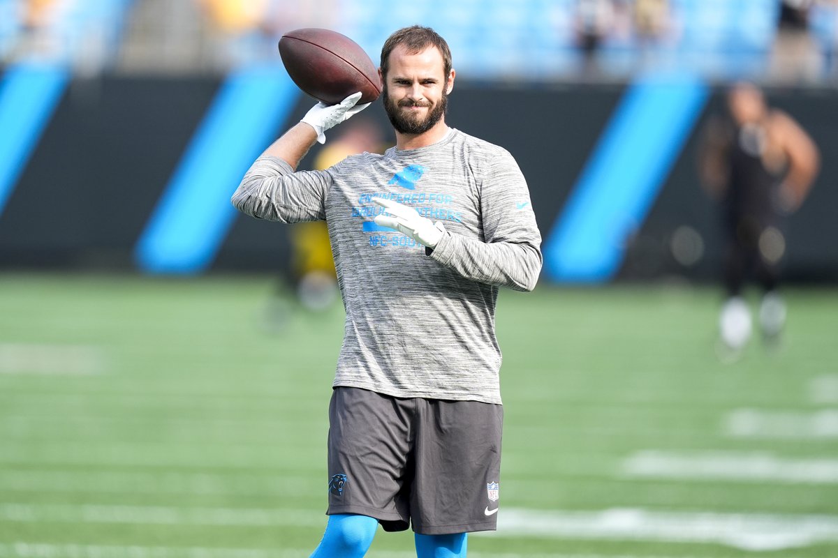 The #Panthers have released WR Hunter Renfrow.