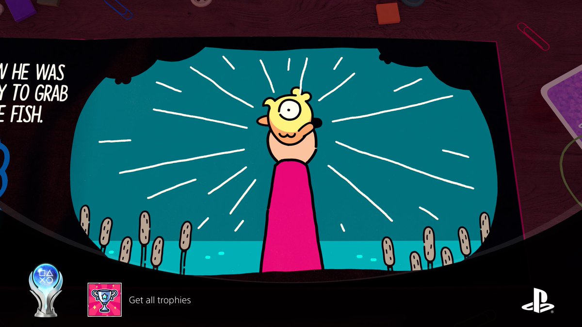 The Plucky Squire by <a href="/apossf/">The Plucky Squire 📖</a> became platinum trophy no. 696!

A lovely little adventure with an amazing art style!

#PS5 #PS5Share #TrophyHunter