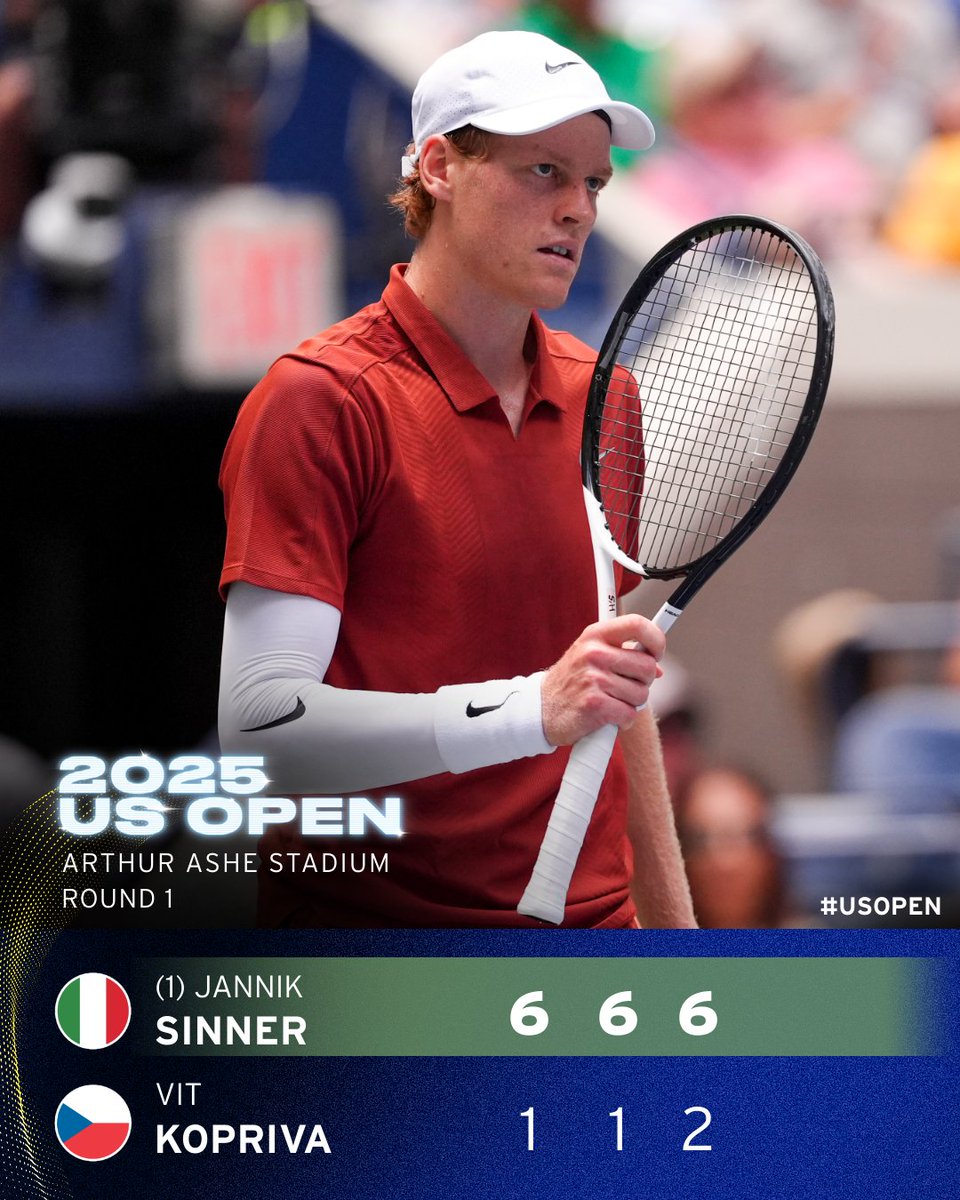 usopen's tweet photo. Title defense and world No.1 defense begin 💪 https://t.co/4UYUZltZOW
