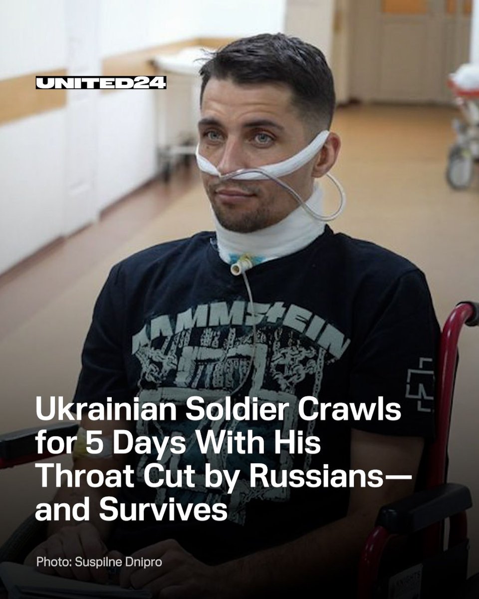 The survival story of this Ukrainian soldier that shocked everyone.

🧵 1/5 ⬇️
