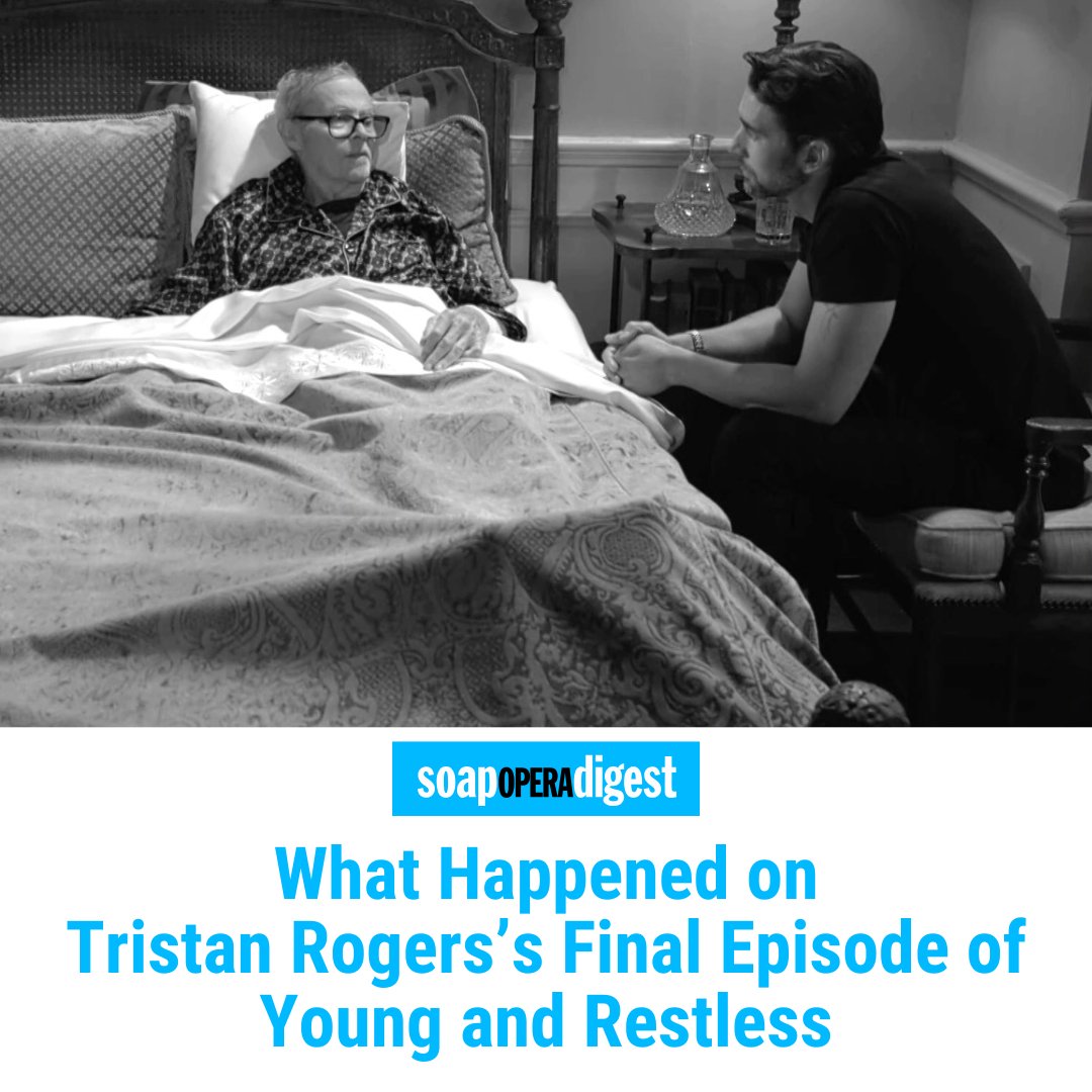 In you want to know how Tristan Rogers's last episode went down. #YoungandRestless

soapoperadigest.com/content/what-h…