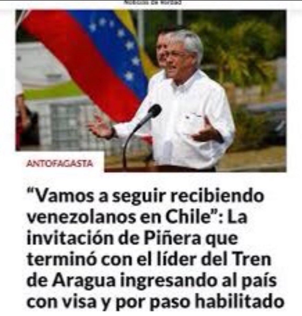 MimiNina (@vlac74961840) on Twitter photo <a href="/evelynmatthei/">Evelyn Matthei</a> Que ustedes hayan inventado tener trabajo para todos los inmigrantes, solo para conseguir votos, no tiene nada que ver con la cesantía actual
CIERTO ??? <a href="/evelynmatthei/">Evelyn Matthei</a> Que ustedes hayan inventado tener trabajo para todos los inmigrantes, solo para conseguir votos, no tiene nada que ver con la cesantía actual
CIERTO ???