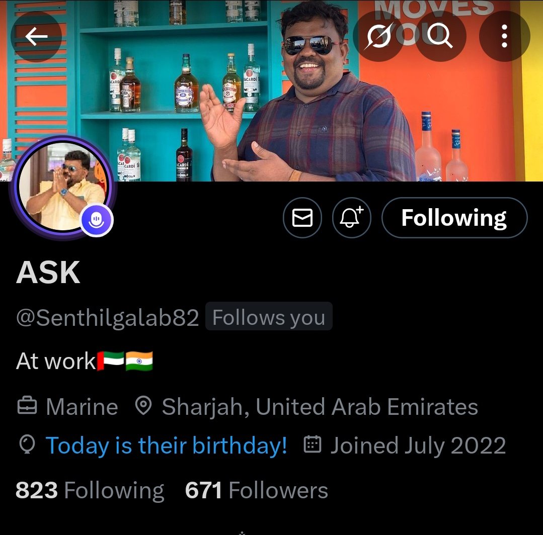 One of good person in twitter..
My brother <a href="/Senthilgalab82/">ASK</a> anna 
Happy Birthday Anna 🎉🥳