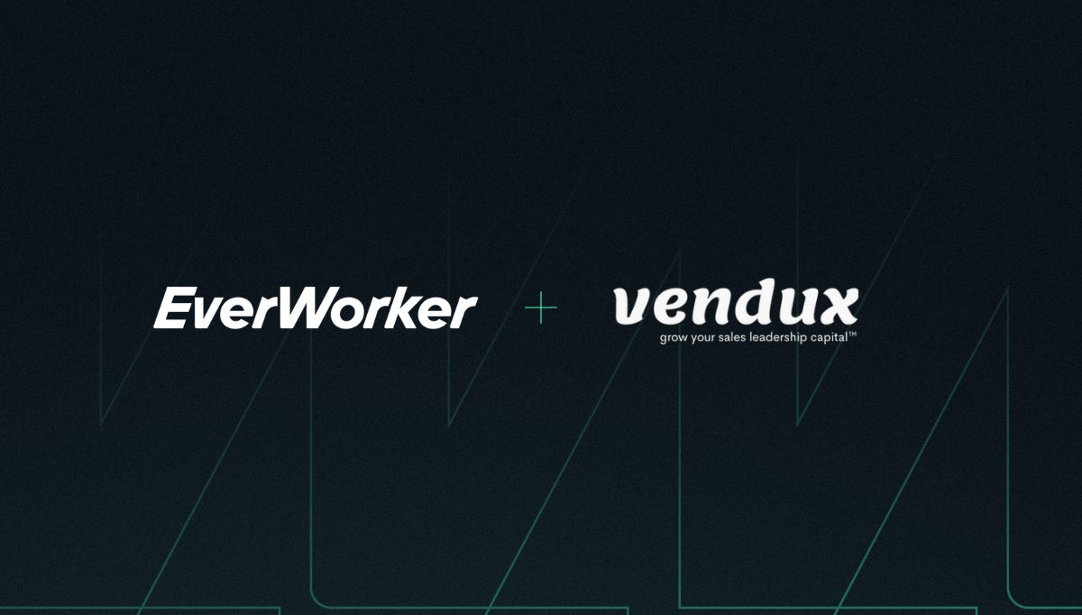 EverWorkerAI's tweet photo. Announcing Our New Partnership with Vendux
https://t.co/tbFek4mzri https://t.co/GL22fRG0VG